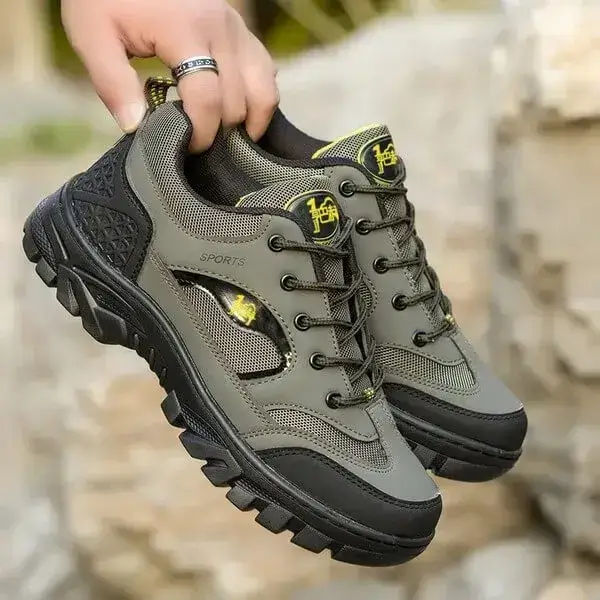 Casual Hiking Shoes for Men | Outdoor Non-Slip Sneakers